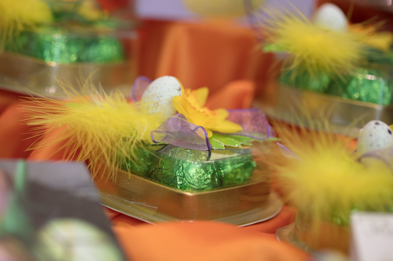 Osterpralinen - hübsch verpackt Osterpralinen - hübsch verpackt